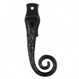 Klamka okienna Monkey Tail Fastener z blokadą Prawa