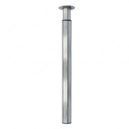 Noga do stołu regulowana wysokość 70-100cm okrągła 60mm chrom mat mod.16
