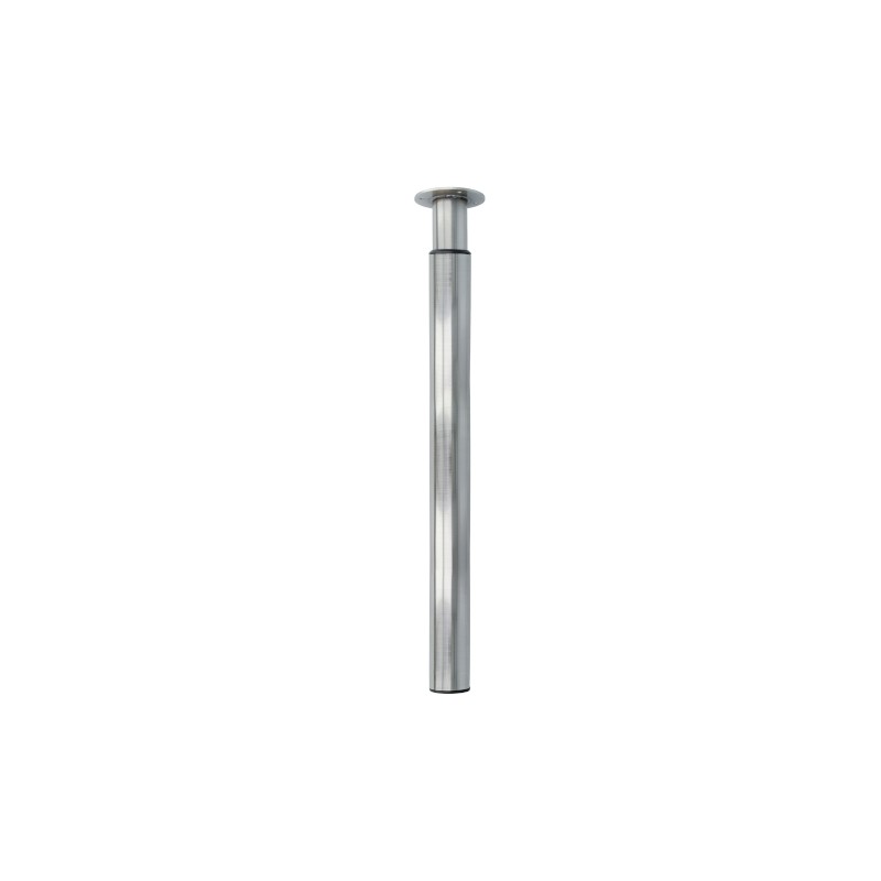 Noga do stołu regulowana wysokość 70-100cm okrągła 60mm chrom mat mod.16