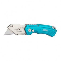 Nóż nożyk składany 18cm + ostrza trapezowe 61x19mm mod. THT5136288 (D)