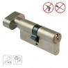 Wkładka z gałką do drzwi 60mm G30/30 chrom mat mod. 9700