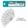 Ostrza zapasowe trapezowe 61x19mm do nożyków zestaw 10szt mod. THT519001 (D)