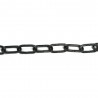 Łańcuch dekoracyjny czarny oczko 9x29mm 1mb mod.30275