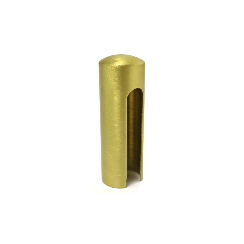 Osłonka na zawias fi. 14mm mosiądz satyna F02 mod. 3151