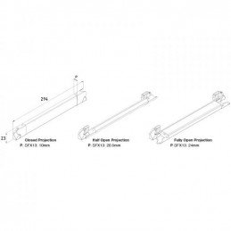 Nawiewnik SF Extra SFX13 2500EA 294mm biały