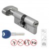 Wkładka z gałką 80mm G40/40 chrom mat podwójne sprzęgło mod. 10000