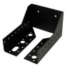 Wspornik wieszak belki 100mm czarny 141x80mm mod. 354