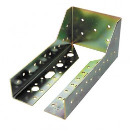 Wspornik wieszak belki 100mm żółty ocynk 200x80mm mod. 354
