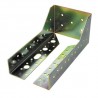 Wspornik wieszak belki 100mm żółty ocynk 200x80mm mod. 354