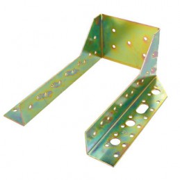 Wspornik wieszak belki 100mm żółty ocynk 200x80mm mod. 353