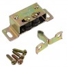Zatrzask rolkowy 46x15mm żółty ocynk nylonowe rolki mod.15 4szt.