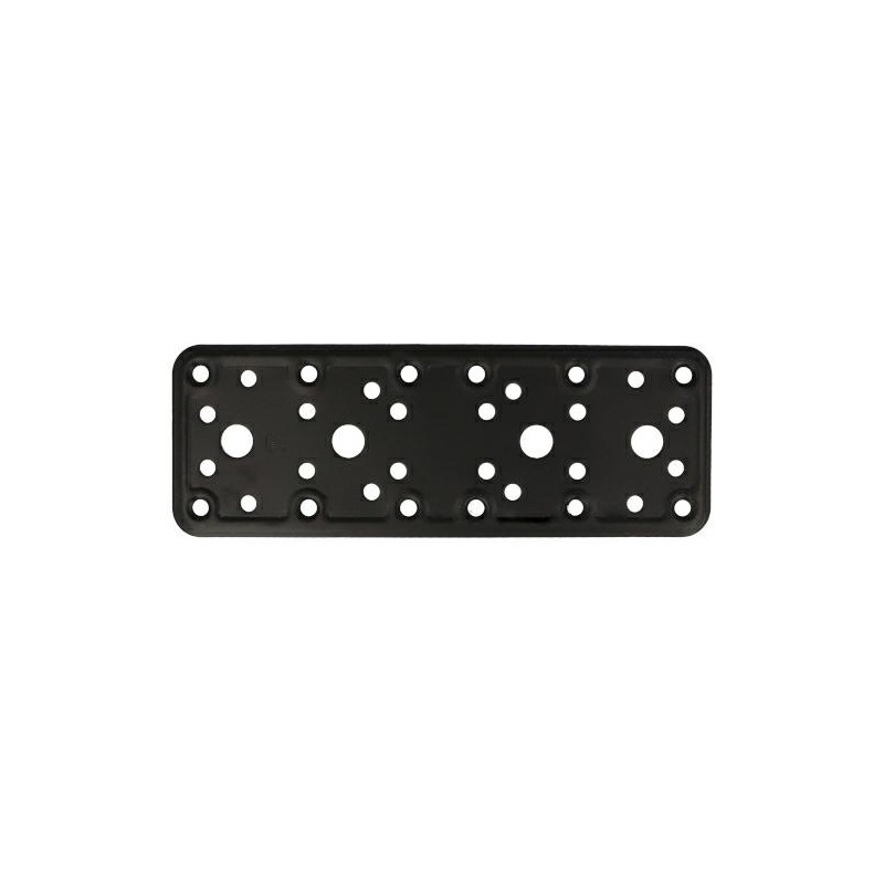 Łącznik płaski mod.501-185x65 czarny