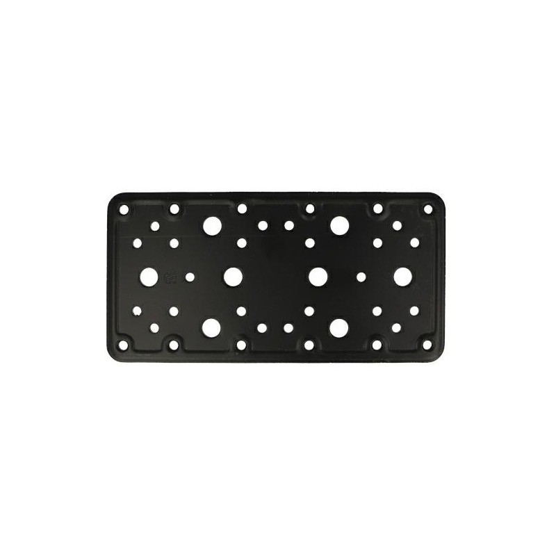 Łącznik płaski mod.503-200x100 czarny