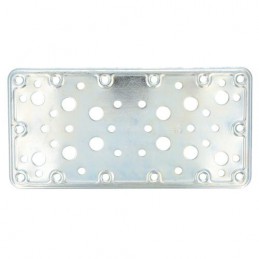 Łącznik płaski płytka montażowa 200x100mm cynkowana mod.504