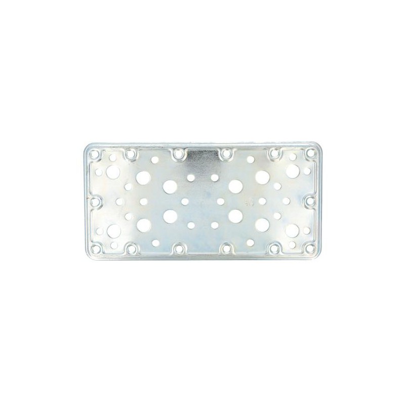 Łącznik płaski płytka montażowa 200x100mm cynkowana mod.504