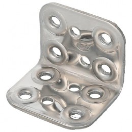 Łącznik kątowy mod.300-40x50 inox