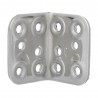 Łącznik kątowy mod.300-40x50 inox