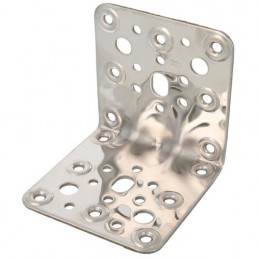 Łącznik kątowy mod.302-90x90 inox