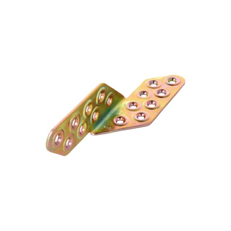 Łącznik kątowy 170mm żółty ocynk Lewy mod.305 do konstrukcji drewnianych