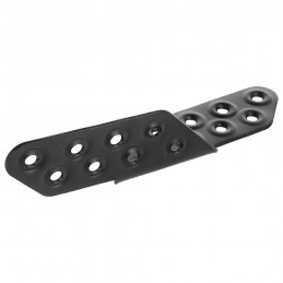 Łącznik kątowy 170mm czarny Prawy mod.305 do belek