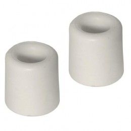 Odbój gumowy 23x23mm biały odbojnik podłogowy 2szt. mod. 410 DIS