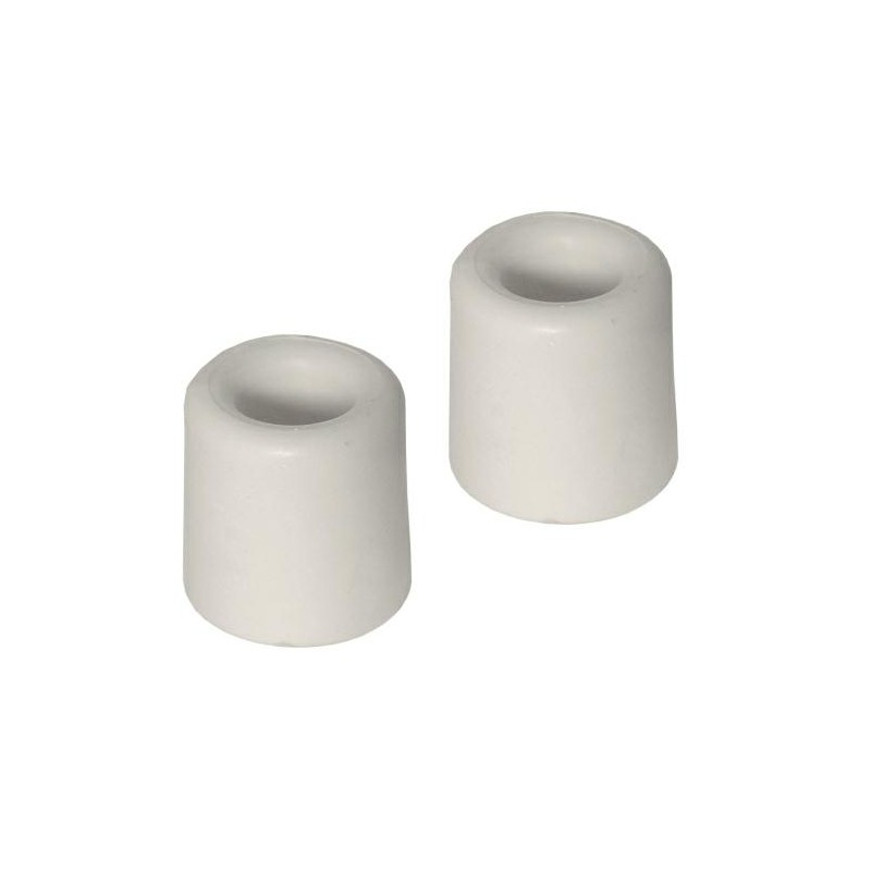 Odbój gumowy 23x23mm biały odbojnik podłogowy 2szt. mod. 410 DIS