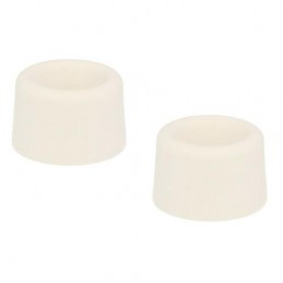 Odbój gumowy 40x25mm biały odbojnik podłogowy 2szt mod. 410 DIS