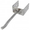 Podstawa belki 100mm inox wpuszczana w beton mod.352