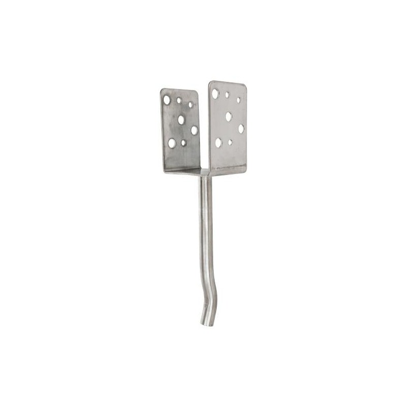 Podstawa belki mod.352-80x65 inox