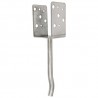 Podstawa belki mod.352-80x65 inox