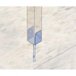 Podstawa belki mod.352-80x65 inox