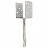 Podstawa belki 90mm inox wpuszczana w beton mod.352