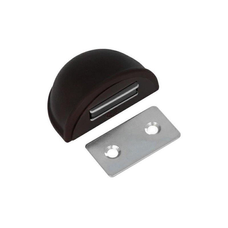 Odbój magnetyczny 48x24mm brązowy odbojnik podłogowy mod. 403
