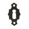 Szyld klucza 60x34mm czarny młotkowany mod.15 AMIG