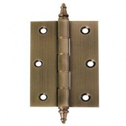 Zawias do drzwi 70x60mm mosiądz złoto antyczne splatany mod. 1008