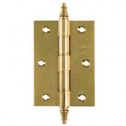 Zawias do drzwi 80x60mm mosiądz lakierowany splatany mod. 1008