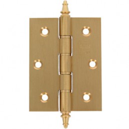 Zawias do drzwi 90x60mm mosiądz matowy splatany mod. 1008