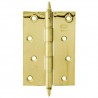 Zawias do drzwi 100x80mm mosiądz lakierowany splatany mod. 1008