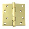 Zawias do drzwi 102x102mm mosiądz lakierowany splatany 2szt. mod. 3012