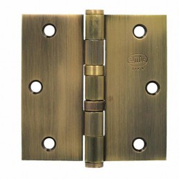 Zawias do drzwi 89x89mm mosiądz złoto antyczne splatany 2szt. mod. 3012