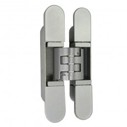 Zawias ukryty wpuszczany SYMBIO 22 max 40kg + osłonki chrom mat