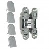 Zawias ukryty wpuszczany SYMBIO 30B max 80kg + osłonki chrom  mat
