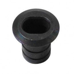Zaczep wpuszczany czarny do zasuwy czołowej 16x11mm do kantrygla