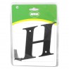 Litera "H"-10cm czarna DISPLAY