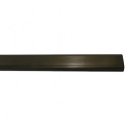 Pręt drążek ubraniowy owal 30x15mm dł. 2m brązowy mod.1