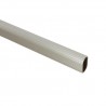 Pręt drążek ubraniowy owal 30x15mm dł. 2m srebrny mod.1