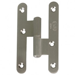 Zawias do drzwi 100x58mm mosiądz chrom mat rozłączny LEWY (pl) mod. 405