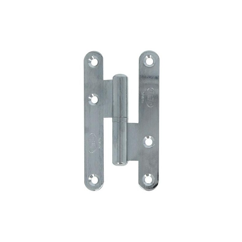 Zawias do drzwi 100x58mm mosiądz chromowany rozłączny LEWY (pl) mod. 405