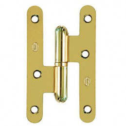 Zawias do drzwi 100x57mm stal złoty lakierowany rozłączny PRAWY (pl) mod. 405C