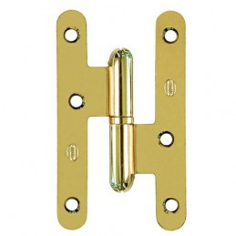 Zawias do drzwi 100x57mm stal złoty lakierowany rozłączny LEWY (pl) mod. 405C